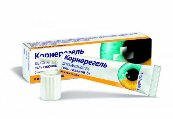 КОРНЕРЕГЕЛЬ гель глазной 50 мг/г туба 5 г