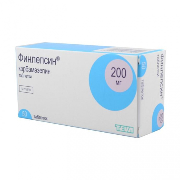 ФИНЛЕПСИН табл. 200 мг №50
