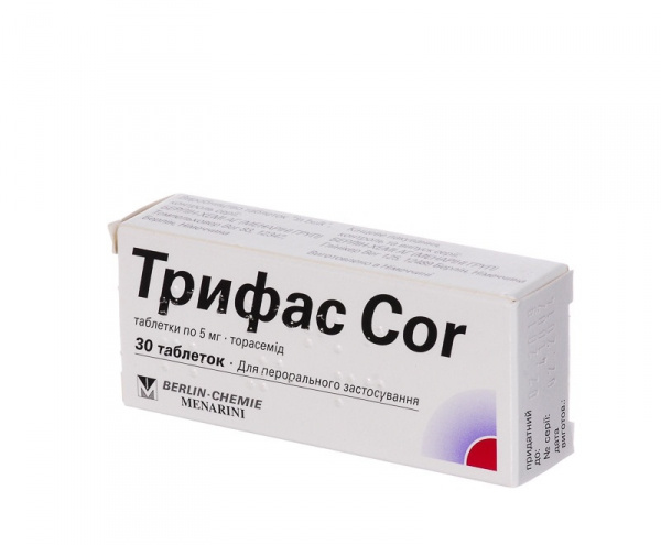 ТРИФАС COR табл. 5 мг №30