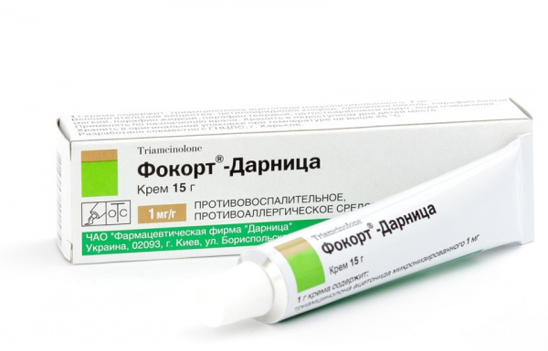 ФОКОРТ-ДАРНИЦА крем 1 мг/г туба 15 г