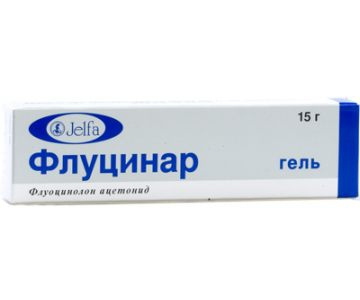 ФЛУЦИНАР гель 0,25 мг/г туба 15 г