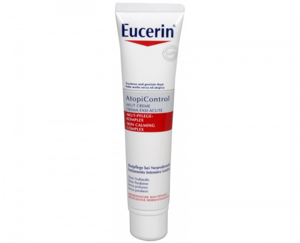 ЕУЦЕРИН «EUCERIN» заспокійливий крем для атопічної шкіри 40мл