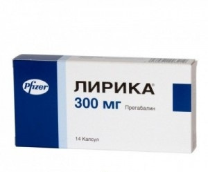 ЛИРИКА капс. 300 мг №21