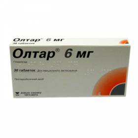 ОЛТАР 6 мг табл. блистер №30