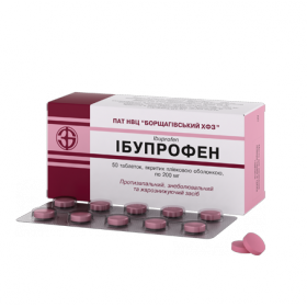 ИБУПРОФЕН табл. п/плен. оболочкой 200 мг №50