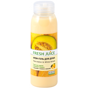 ГЕЛЬ ДЛЯ ДУША «FRESH JUICE» крем-гель 300 мл, thai melon &  white lemon
