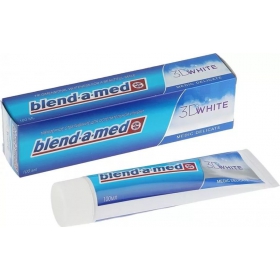 ЗУБНАЯ ПАСТА BLEND-A-MED 3D WHITE MEDIC DELICATE 100 мл