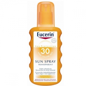 ЕУЦЕРИН «EUCERIN» сонцезахисний прозорий спрей з фактором SPF-30 200мл