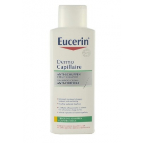 ЕУЦЕРИН «EUCERIN» шампунь проти лупи заспокійливий 250мл для жирного типу шкіри голови