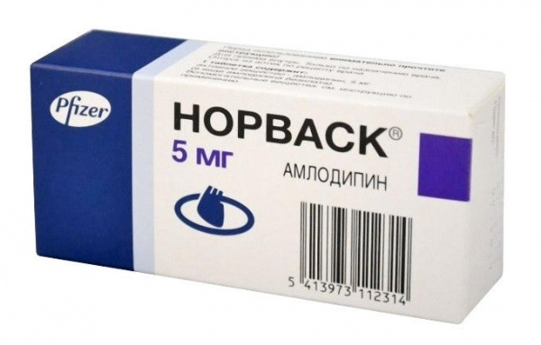 НОРВАСК табл. 5 мг блистер №60