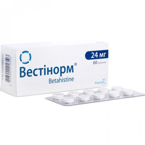 ВЕСТИНОРМ табл. 24 мг блистер №60