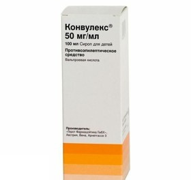 КОНВУЛЕКС сироп 50 мг/мл фл. 100 мл