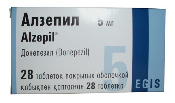 АЛЗЕПИЛ табл. п/о 5 мг блистер №28