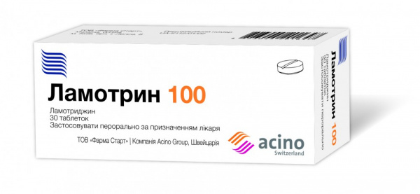 ЛАМОТРИН 100 табл. 100 мг блистер №30