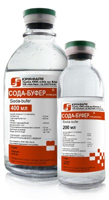 СОДА-БУФЕР р-р д/инф. 42 мг/мл бутылка 200 мл