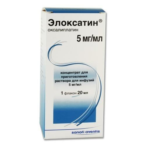 ЭЛОКСАТИН конц. д/р-ра д/инф. 5 мг/мл фл. 10 мл