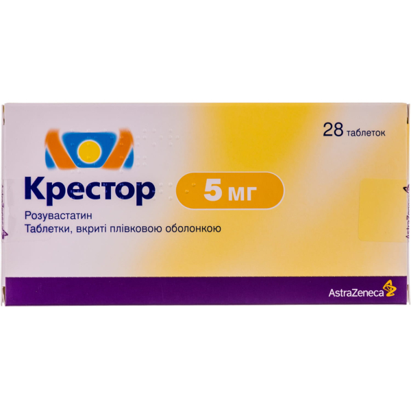 КРЕСТОР табл. 5мг №28 КРЕСТОР табл. 5мг №28