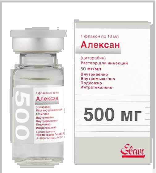 АЛЕКСАН раствор для инъекций и инф. 500 мг фл. 10 мл №1