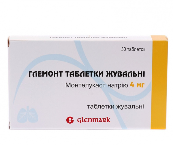 ГЛЕМОНТ табл. 4 мг №30
