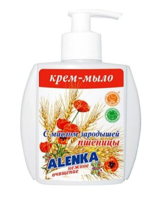 КРЕМ-МИЛО «ALENKA» з маслом ПАРОСТКІВ ПШЕНИЦІ 200г