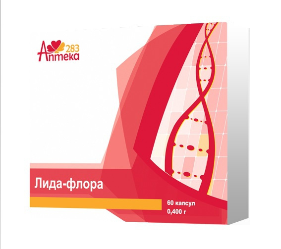 ЛИДА-ФЛОРА капс. 400 мг №60