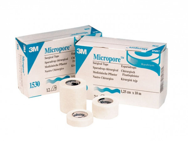 ПЛАСТИР хірургічний micropore мікропор 1,25см*5м індивідуальна упаковка