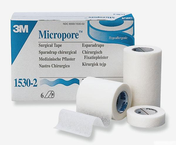 ПЛАСТИР хірургічний micropore мікропор 1,25см*9,1м уп. картон. інд.