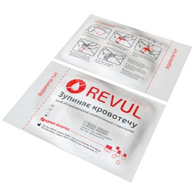 РЕВУЛ REVUL засіб абсорбуючий кровоспинний стерильний ісп. XIV пакет 30г