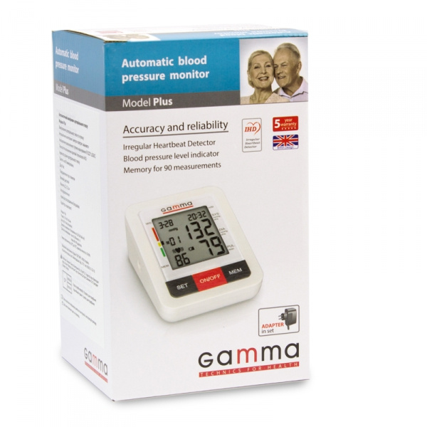 ТОНОМЕТР вимірювач артеріального тиску «GAMMA» plus