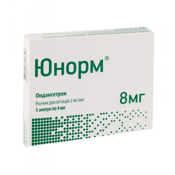 ЮНОРМ раствор для инъекций 2 мг/мл амп. 4 мл №5