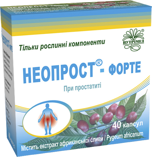 НЕОПРОСТ-ФОРТЕ капс. 400 мг №40