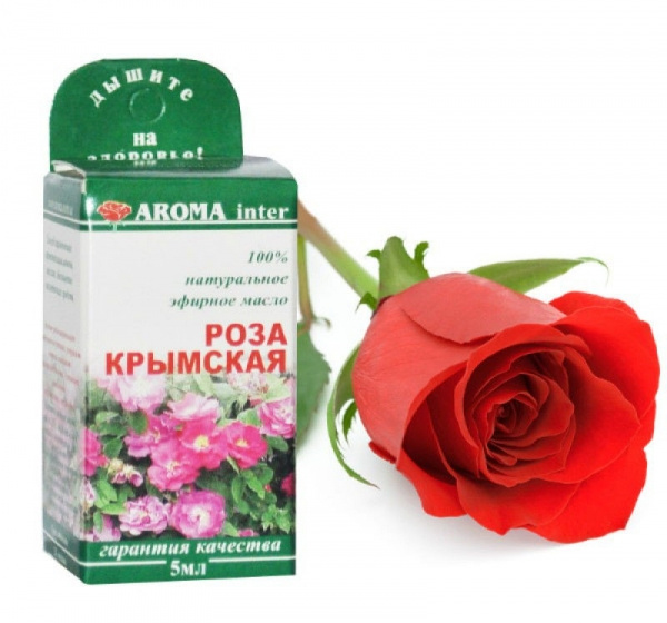 МАСЛО ефірне 5мл троянда кримська