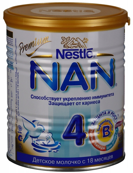 СУМІШ суха молочна НАН «NAN 4» 400г