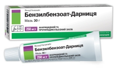 БЕНЗИЛБЕНЗОАТ-ДАРНИЦА мазь 250 мг/г туба 30 г