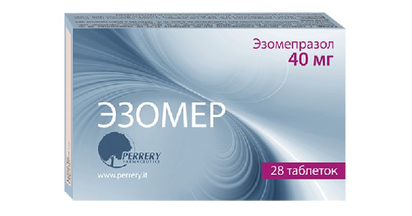 ЭЗОМЕР табл. гастрорезист. 40 мг №28