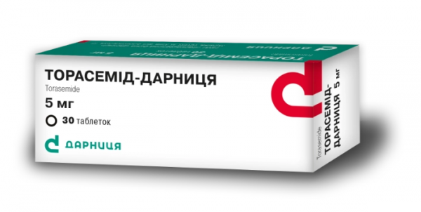 ТОРАСЕМИД-ДАРНИЦА табл. 5 мг №30