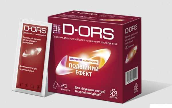 ДИ-ОРС D-ORS порошок для приготовления суспензии для внутр. прим. пакетик №20