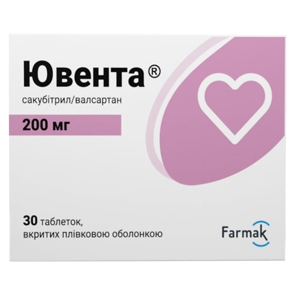 ЮВЕНТА табл. п/о 200мг №30