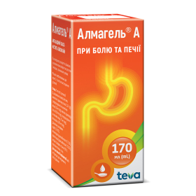 АЛМАГЕЛЬ А суспензия оральн. фл. 170 мл