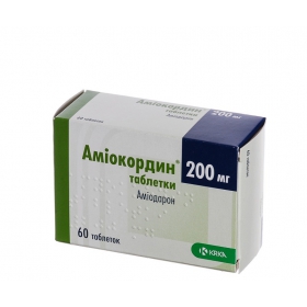 АМИОКОРДИН табл. 200 мг №60
