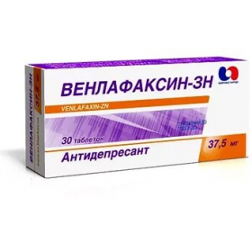 ВЕНЛАФАКСИН-ЗН табл. 37,5 мг блистер №30