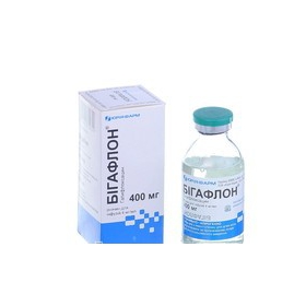 БИГАФЛОН р-р д/инф. 400 мг бутылка 100 мл