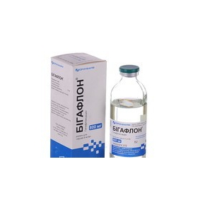 БИГАФЛОН р-р д/инф. 800 мг бутылка 200 мл
