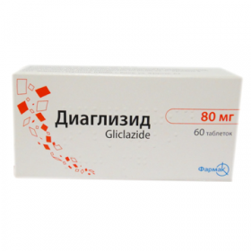 ДИАГЛИЗИД табл. 80 мг блистер №60