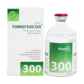 ТОМОГЕКСОЛ раствор для инъекций 300 мг йода/мл фл. 50 мл №1