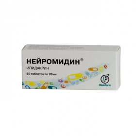 НЕЙРОМИДИН табл. 20 мг блистер №50