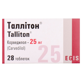 ТАЛЛІТОН табл. 25мг №28