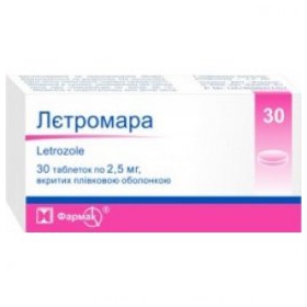 ЛЕТРОМАРА табл. п/плен. оболочкой 2,5 мг блистер №30