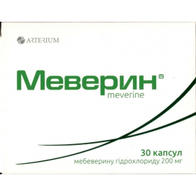 МЕВЕРИН капс. 200 мг блистер №30