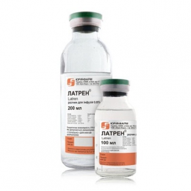 ЛАТРЕН р-р инф. 0,5 мг/мл бутылка 200 мл